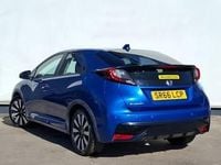Used Honda Civic SE Plus 100 HP (73 kW) 2016 Blue Hatchback