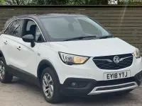 Used Vauxhall Crossland X S 130 HP (95 kW) 2018 White SUV