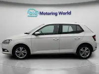Used Skoda Fabia SE 95 HP (69 kW) 2019 White Hatchback