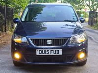 Used Seat Alhambra SE 177 HP (130 kW) 2015 Blue MPV