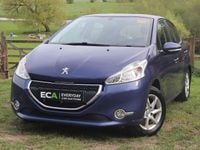 Usado Peugeot 208 Active 82 HP (60 kW) 2015 Azul Citadino