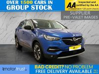 Used Vauxhall Grandland X Sport 130 HP (95 kW) 2019 Blue SUV