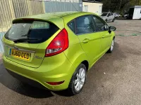 Used Ford Fiesta Zetec 2010 Green Hatchback