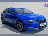Used Skoda Superb 190 HP (139 kW) 2018 Blue Estate