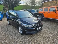 Used VW Touran SEL 150 HP (110 kW) 2016 Black MPV