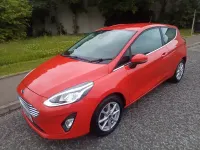 Used Ford Fiesta Zetec 2017 Red Hatchback