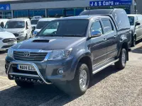 Usado Toyota HiLux 144 CV (105 kW) 2014 Gris Pickup/Camioneta