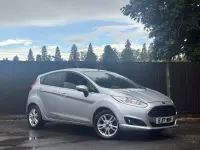 Used Ford Fiesta Zetec 2017 Silver Hatchback