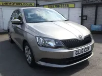 Used Skoda Fabia 60 HP (44 kW) 2016 Beige Hatchback