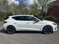 New Cupra Leon 150 HP (110 kW) 2025 White Hatchback