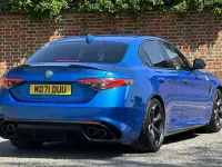 Used Alfa Romeo Giulia Quadrifoglio 503 HP (369 kW) 2022 Blue Sedan