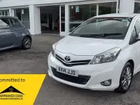 Used Toyota Yaris Plus 99 HP (72 kW) 2014 White Hatchback