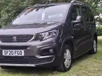 Used Peugeot Rifter Allure 131 HP (96 kW) 2020 Grey MPV