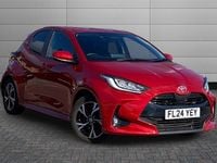 Used Toyota Yaris Hybrid Design 116 HP (85 kW) 2024 Red Hatchback
