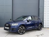 Used Audi Q5 Black Edition 245 HP (180 kW) 2019 Blue SUV