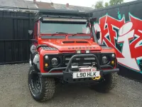Used Land Rover Defender 1993 Red SUV