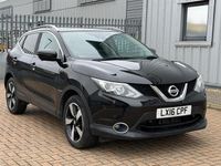 Used Nissan Qashqai N-TEC 115 HP (84 kW) 2016 Black SUV