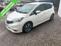 Used Nissan Note S 98 HP (72 kW) 2014 White Hatchback