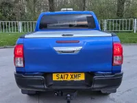 Used Toyota HiLux 150 HP (110 kW) 2017 Blue Pickup