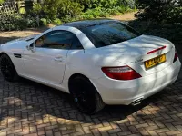 Used Mercedes SLK250 2014 White Cabriolet