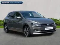 Used VW Polo Match 95 HP (69 kW) 2021 Grey Hatchback