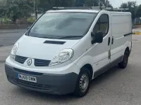Used Renault Trafic 115 HP (84 kW) 2010 White MPV