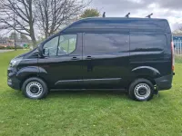 Used Ford Transit Custom 105 HP (77 kW) 2022 Black Van