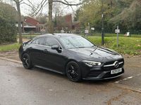 Used Mercedes CLA200 AMG line 2019 Black Coupe