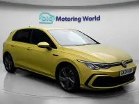 Used VW Golf VIII R-line 150 HP (110 kW) 2023 Yellow Hatchback
