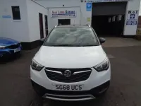 Used Vauxhall Crossland X Elite 130 HP (95 kW) 2018 White SUV