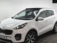 Used Kia Sportage GT-Line S 185 HP (136 kW) 2018 White SUV