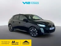 Used Peugeot 208 Allure 100 HP (73 kW) 2024 Black Hatchback