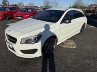 Used Mercedes CLA220 Shooting Brake AMG 177 HP (130 kW) 2016 White Estate