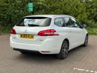 Used Peugeot 308 SW Allure 120 HP (88 kW) 2015 White Estate