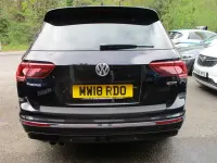 Used VW Tiguan R-line 190 HP (139 kW) 2018 Black SUV