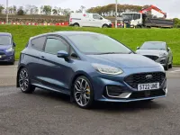 Used Ford Fiesta ST-Line 155 HP (114 kW) 2022 Blue Hatchback