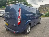 Used Ford Transit Custom Limited 130 HP (95 kW) 2019 Blue Van