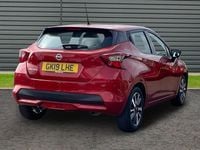 Used Nissan Micra Acenta Limited Edition 90 HP (66 kW) 2019 Red Hatchback