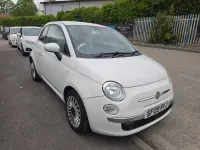 Usado Fiat 500 69 HP (50 kW) 2009 Branco Cabrios