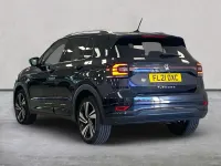 Used VW T-Cross R-line 110 HP (80 kW) 2021 Black SUV