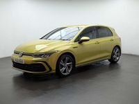 Used VW Golf VIII R-line 150 HP (110 kW) 2021 Yellow Hatchback