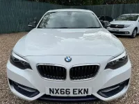 Used BMW 218 Sport Line 150 HP (110 kW) 2016 White Coupe