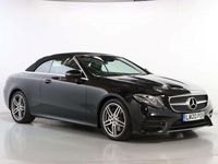Used Mercedes E300 AMG Line Premium 245 HP (180 kW) 2020 Black Cabriolet