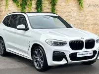 Used BMW X3 M Sport 190 HP (139 kW) 2020 White SUV
