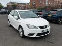 Used Seat Ibiza 85 HP (62 kW) 2015 White Hatchback