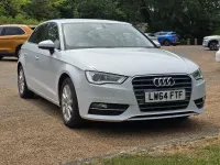 Used Audi A3 2014 White Hatchback