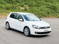Used VW Golf VI GT 140 HP (102 kW) 2011 White Hatchback
