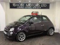 Used Fiat 500 Lounge 69 HP (50 kW) 2015 Mauve/purple Hatchback