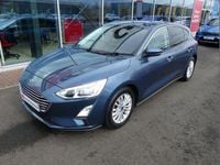 Used Ford Focus Titanium 123 HP (90 kW) 2019 Blue Hatchback