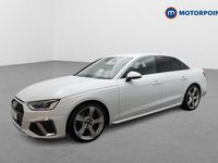 Used Audi A4 S-Line 190 HP (139 kW) 2023 White Sedan